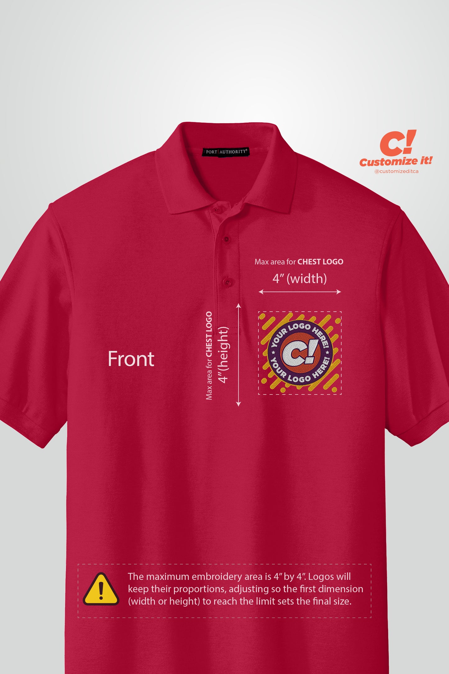 Custom Embroidered Polos – Personalized Logo