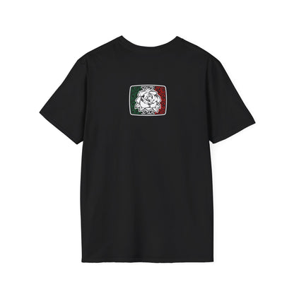 Unisex "Mexican Flag  / Rose" T-Shirt (version 02)