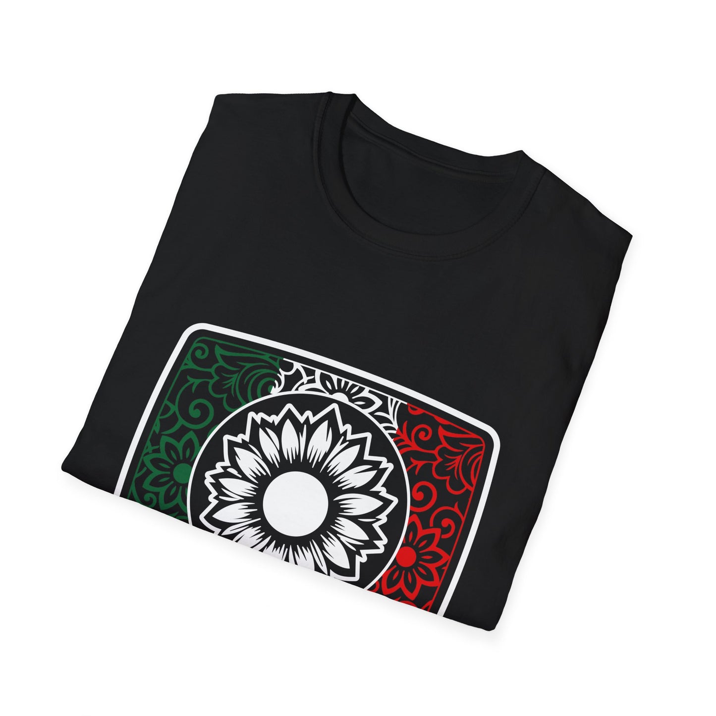 Unisex "Mexican Flag  / Sunflower" T-Shirt (version 02)