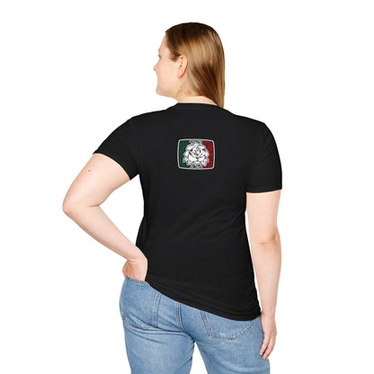 Unisex "Mexican Flag  / Rose" T-Shirt (version 02)