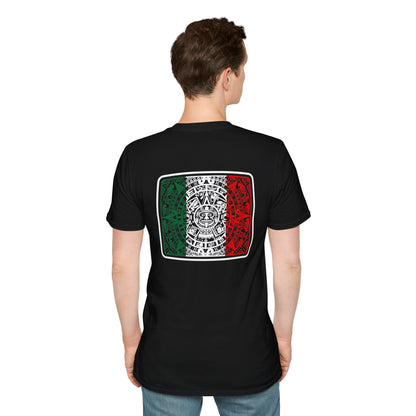 Unisex "Mexican Flag  / Aztec" T-Shirt (version 01)