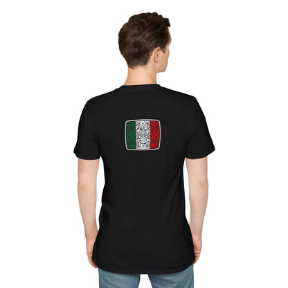 Unisex "Mexican Flag  / Aztec" T-Shirt (version 02)