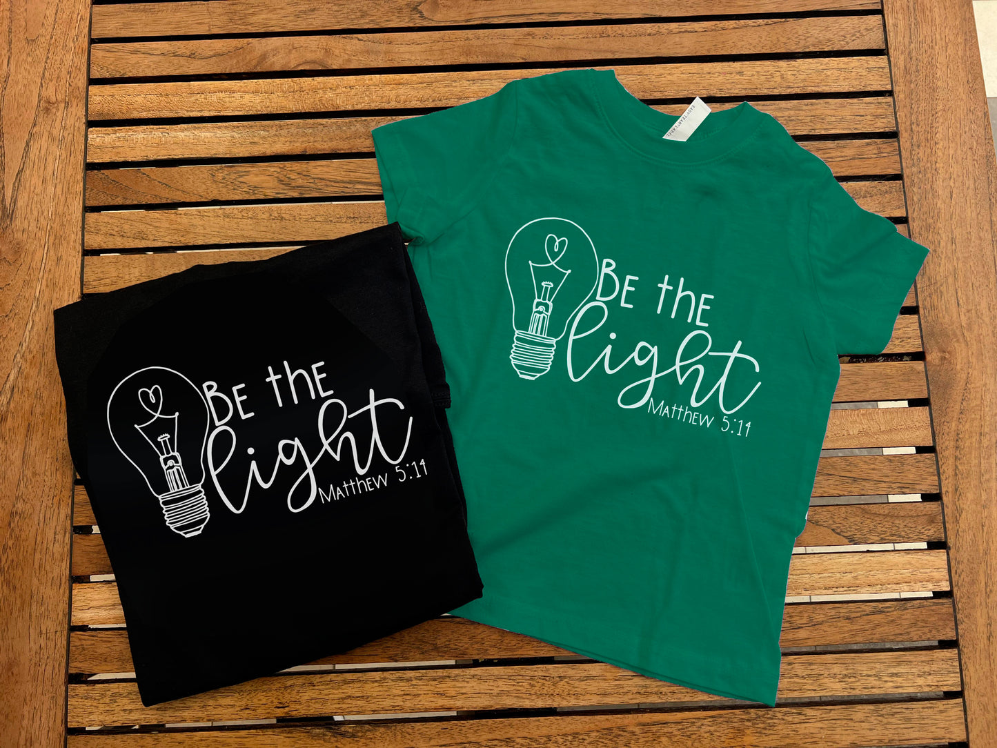 "Be the light" T-Shirt - Youth