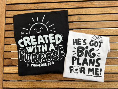 "Created With a Purpose" T-Shirt