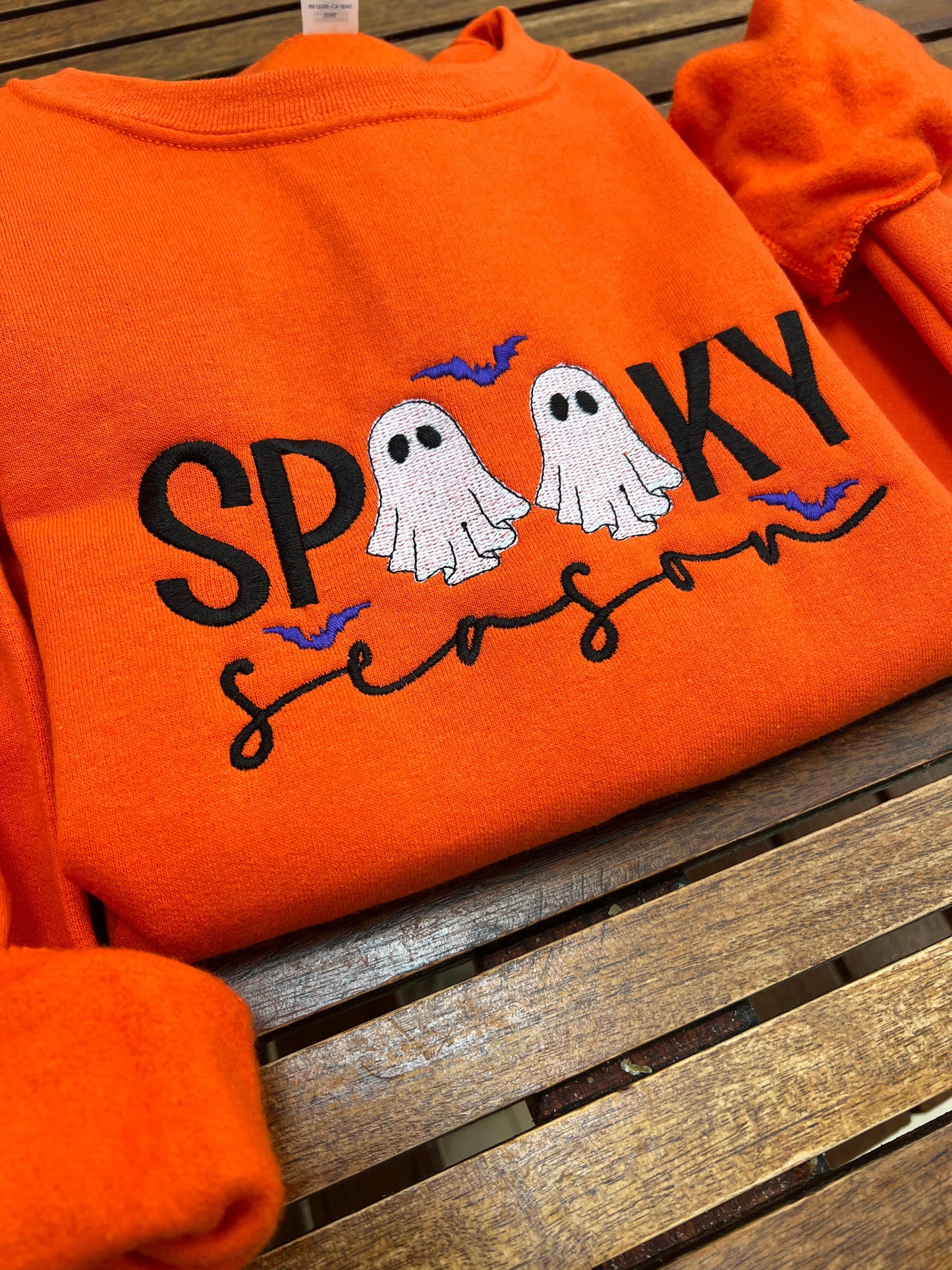 Unisex "Spooky season text" Crewneck (ADULT)