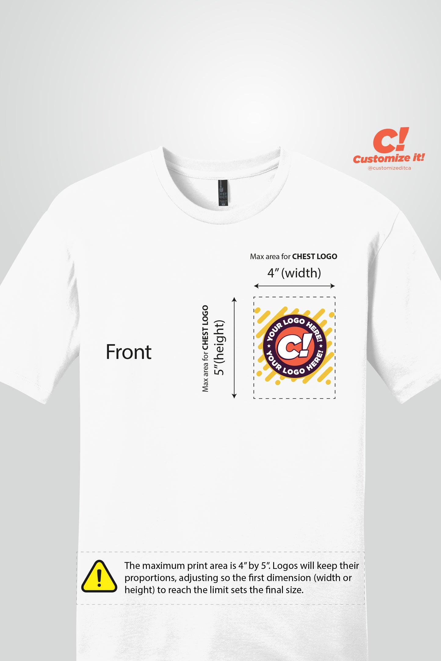 T-Shirts – Full-Color Custom Logo Printing