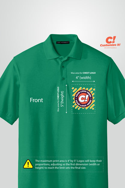 Polos - Full Color Custom Logo Printing