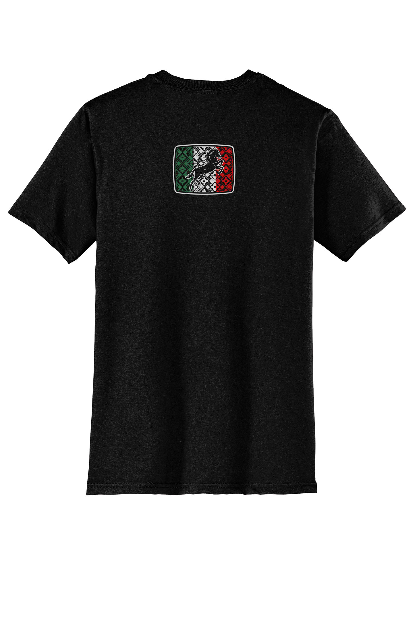 Unisex "Mexican Flag  / Horse" T-Shirt (version 02)