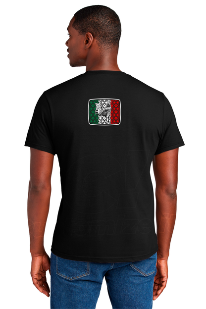 Unisex "Mexican Flag  / Rooster" T-Shirt (version 02)