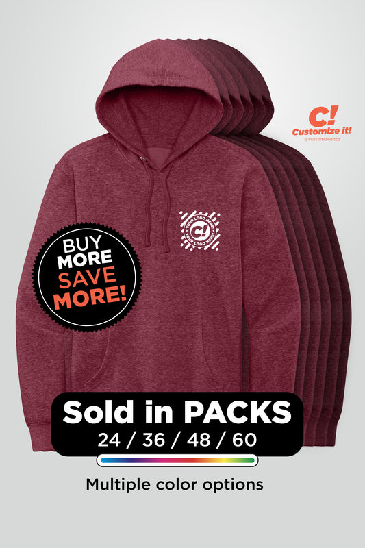 Hoodie – One Color Custom Logo Printing