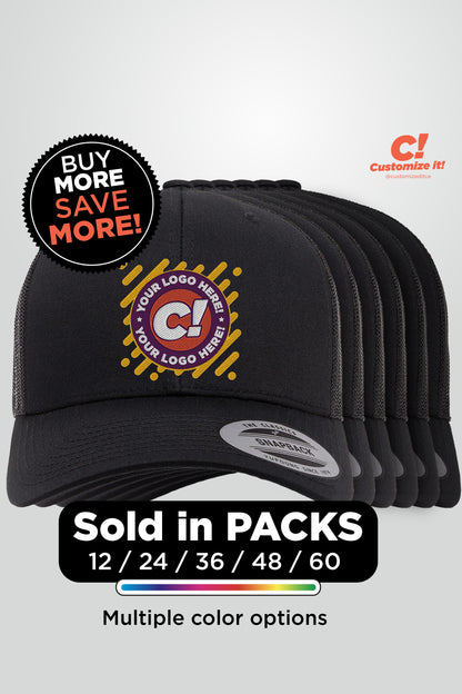 Custom Embroidered Trucker Caps – Personalized Logo