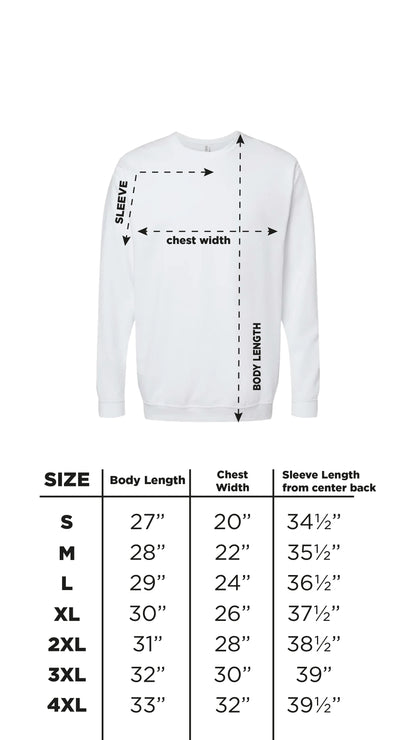 Unisex "Spooky season text" Crewneck (ADULT)